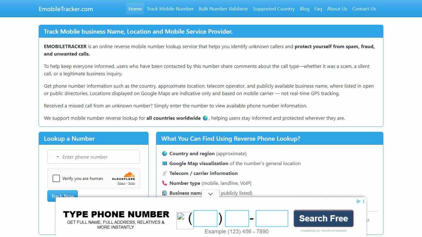 Mobile Number Tracker Find Owner Name and Location on Google Map.